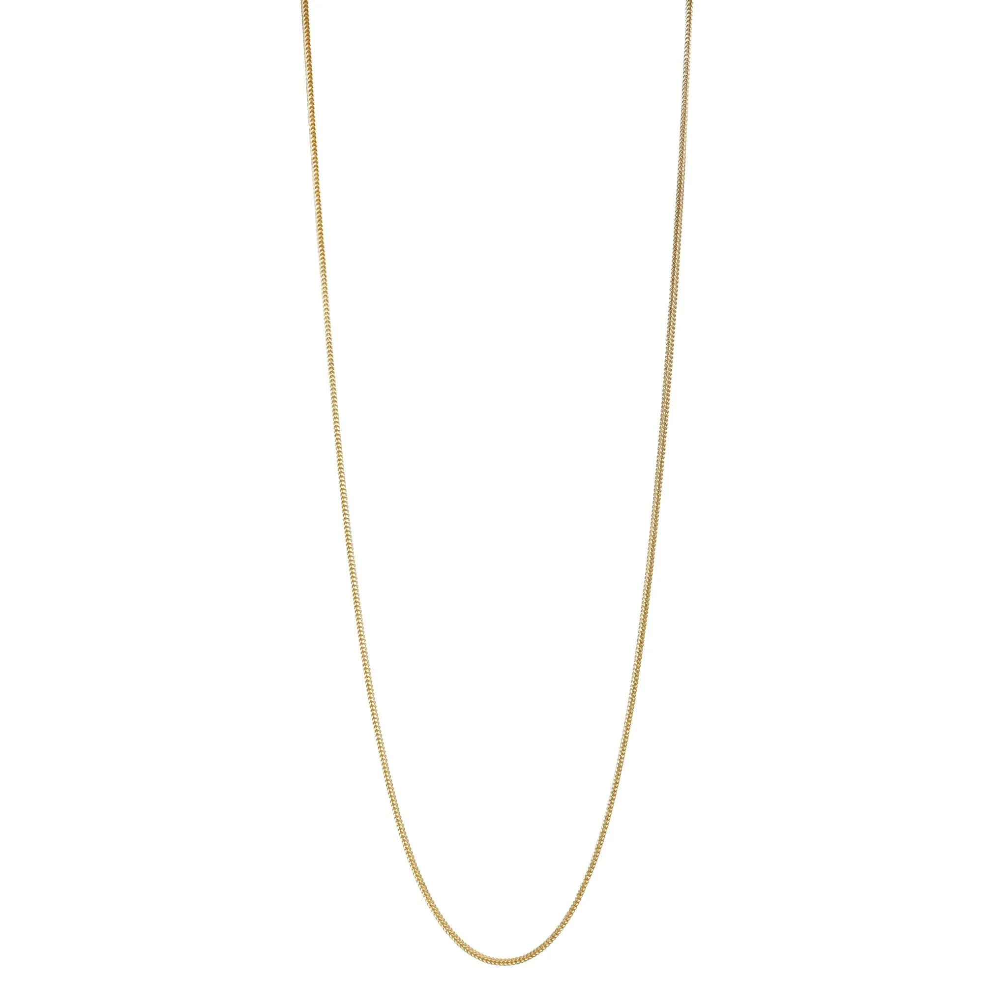14K & 18K Gold Foxtail Chain in 20