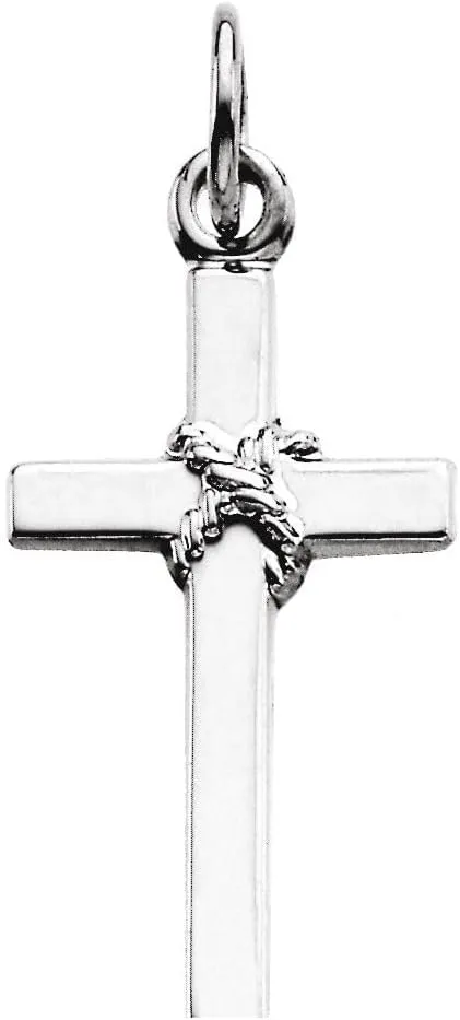 16x9.5mm Cross Crucifix Charm Pendant (16mm x 9.5mm)