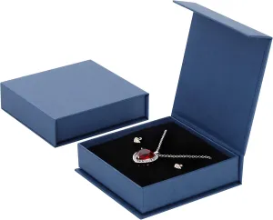20 Pack Jewelry Gift Boxes Necklace Earring Ring Box Gift Box with Cotton Filled and Lids,Jewelry Box Gift Boxes 3.9x3.9x1.1inch (Blue)