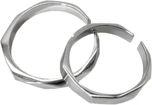 Adjustable Sterlings Silver Couple Rings Light Shaped Secret Projection Rings Fashionable for Men and Women