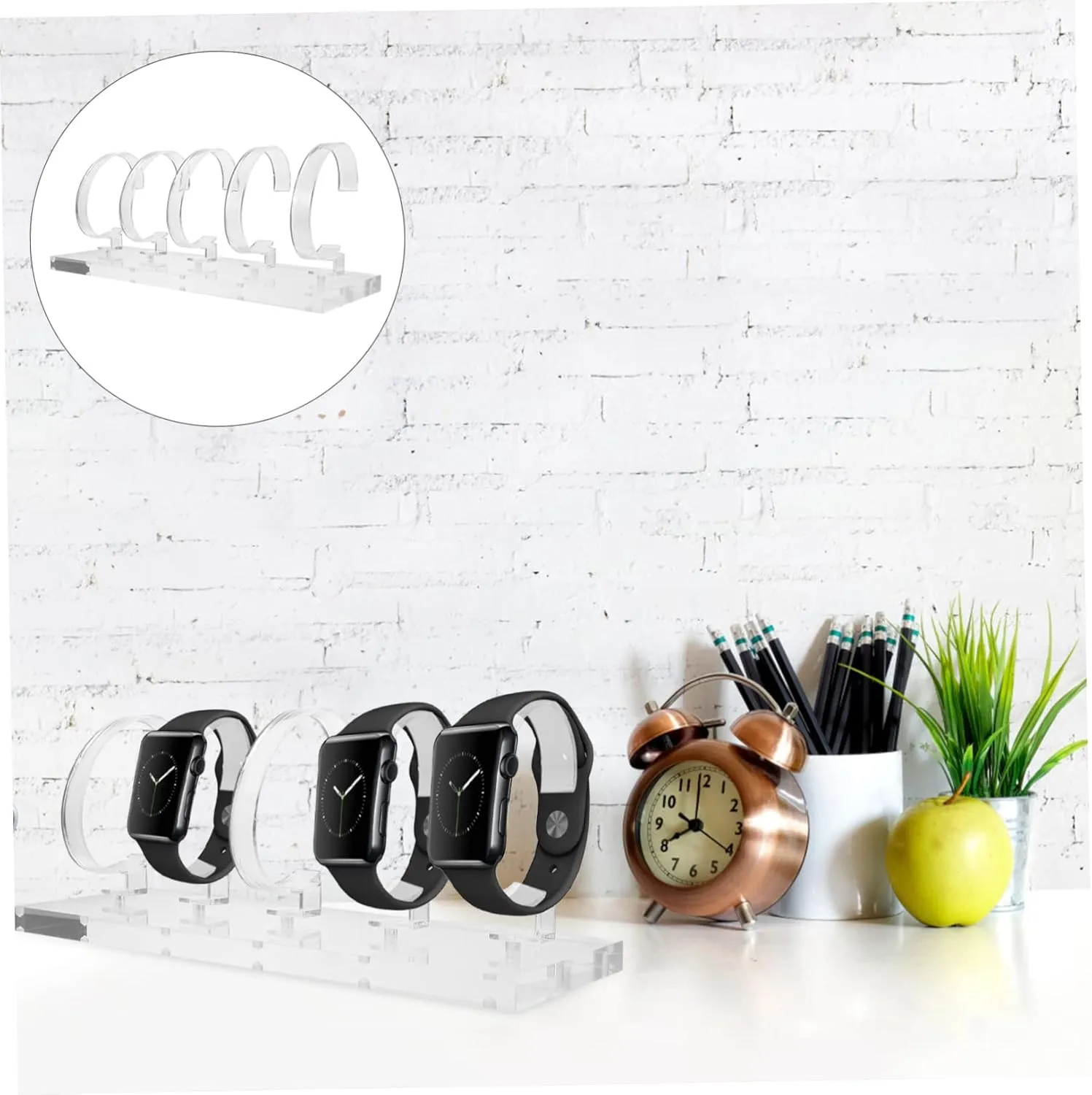 Alipis Watch Stand Base Acrylic Jewelry Rack Watch Display Rack for Boys and Girls Display Bracelet
