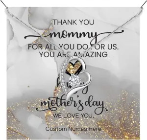 All You Do For Us Mothers Day Jewelry Gift Idea For Mom Custom Personalize Name