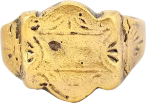 AUSTRIAN SOLDIER’S RING C.1866, SIZE 8 3/4