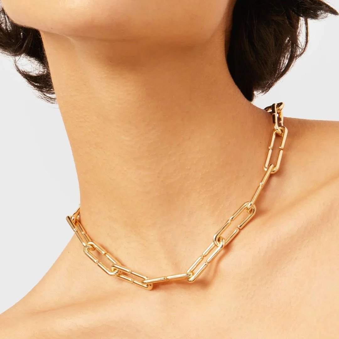 Balloon Link Chain (Gold)