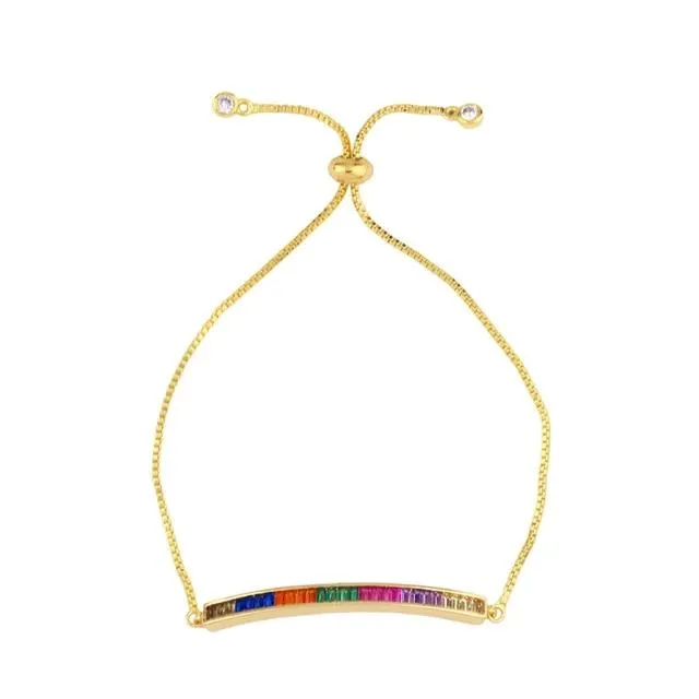 Bohemian Rainbow Jewelry Bracelet