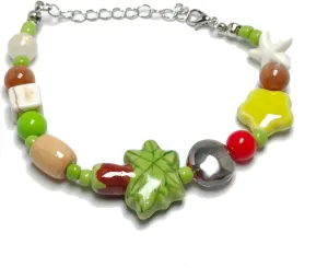 Bracelet for Women Men Bracelets Set Friendship Bracelet Stainless Steel Charm Bracelet Set Cute Cat Coconut Tree Starfish Summer Beach Bohemian Beaded Bracelets Jewelry for Women