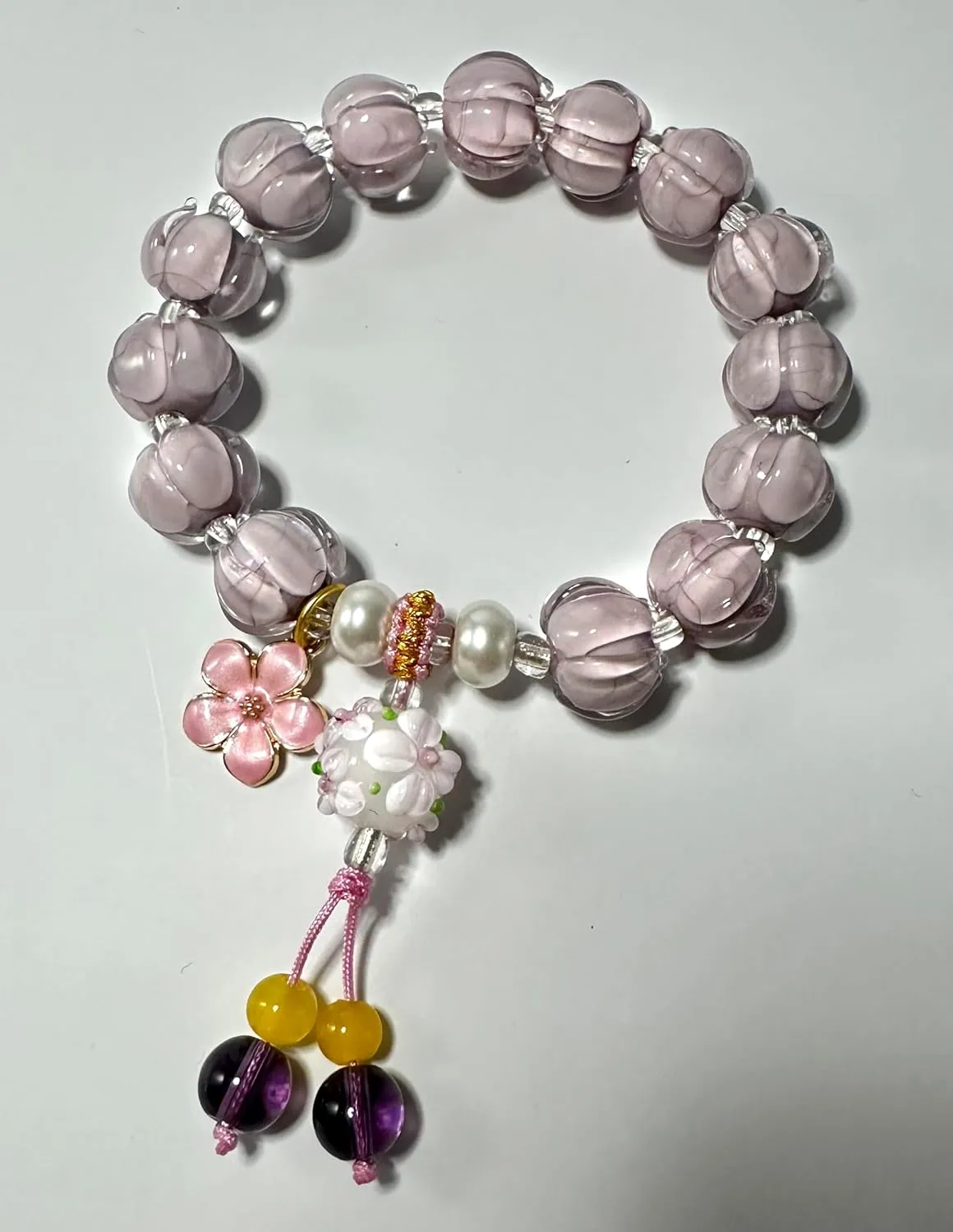 Bracelets Agate Handmade Gem Natural Stone Beaded Bracelets Agate Gemstones Stretch Bracelet Bohemian Pendant Beaded Stackable Colorful Charm Precious Gemstone Beads Stretch Bracelet for Women Men