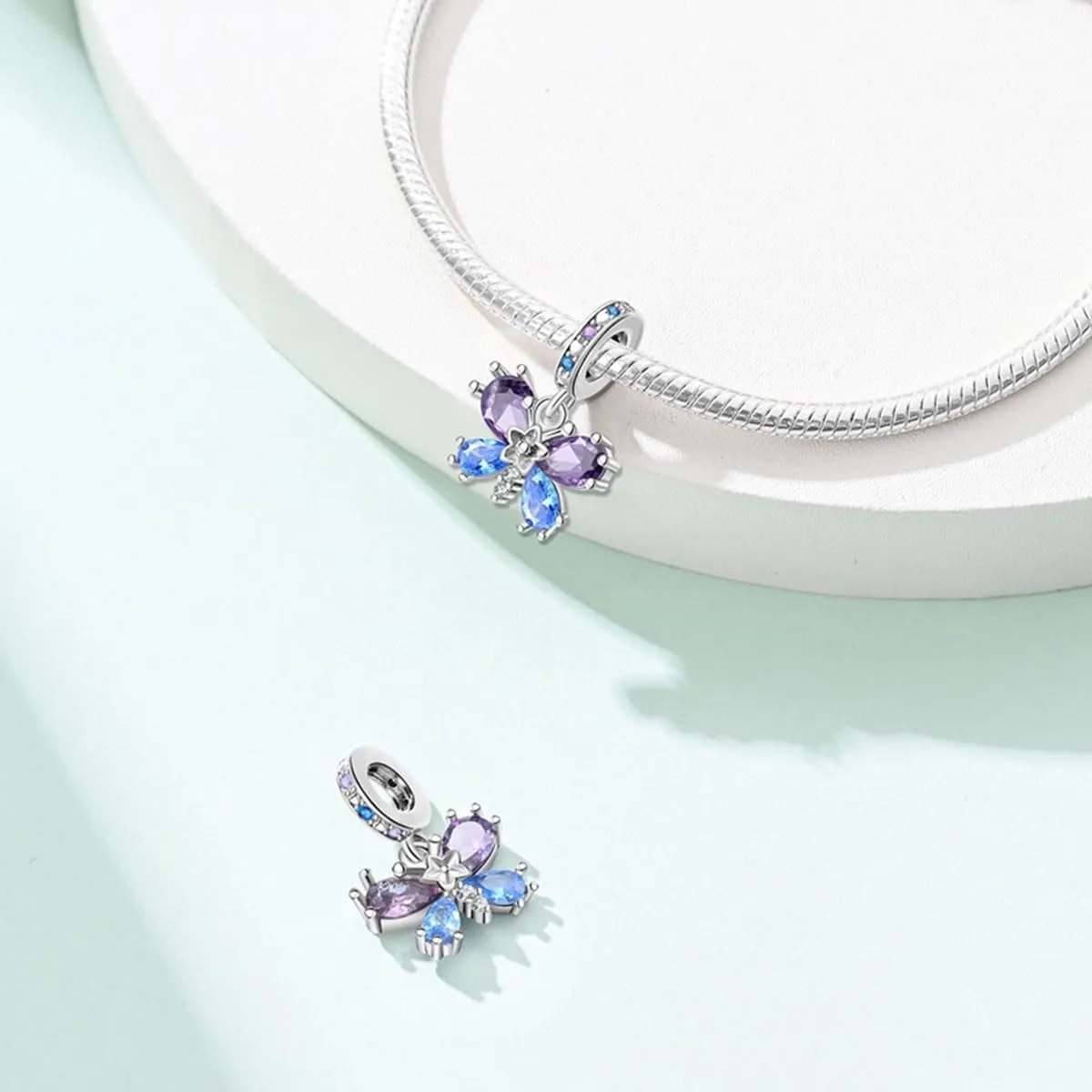 Butterfly Charms for Women - Pandora-Style Compatible Charms, Bead Pendants for Bracelets and Necklace Jewelry Mother's Day Gift