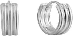 CAITLYNMINIMALIST 18K Gold Plated Sterling Silver Chunky Bold Statement Thick Trendy Glam Stacking Mini Huggie Hoop Earrings for Women