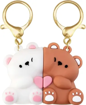 Couple Cute Keychain Anniversary Valentines Day Gifts For Girlfriend Boyfriend