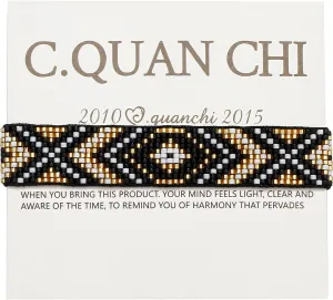 CQUAN CHI Strand Miyuki Beads Bracelet Charming Pattern Mysterious Self Statement Jewelry for Women Friendship Gifts 01A