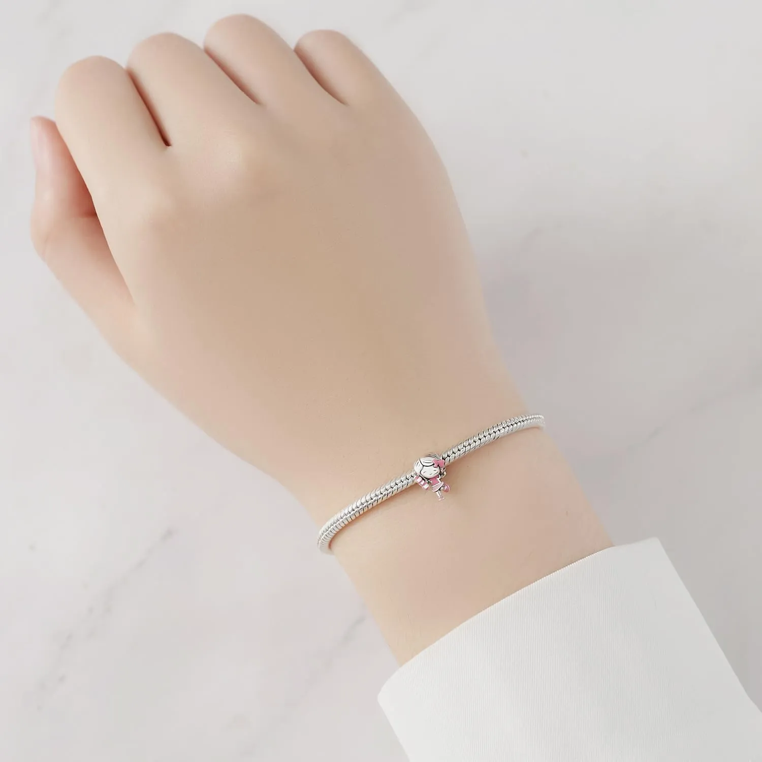 CYCUFF 925 Sterling Silver Charms Suitable for Charm Necklaces, Bracelet Pendants Beads Jewellery Gift for Women