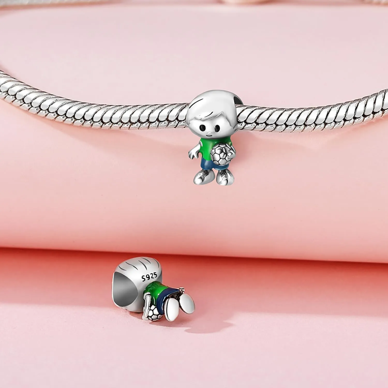 CYCUFF 925 Sterling Silver Charms Suitable for Charm Necklaces, Bracelet Pendants Beads Jewellery Gift for Women