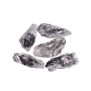 DAMRU Crystal Natural Assorted A  QUALITY Rough for Jewelry Making, Wire Wrapping, DIY, Healing Rings Crystals, Pendants, Wedding Gift - 5 Pcs