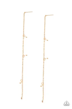 Dauntlessly Dainty - Gold Post Earring