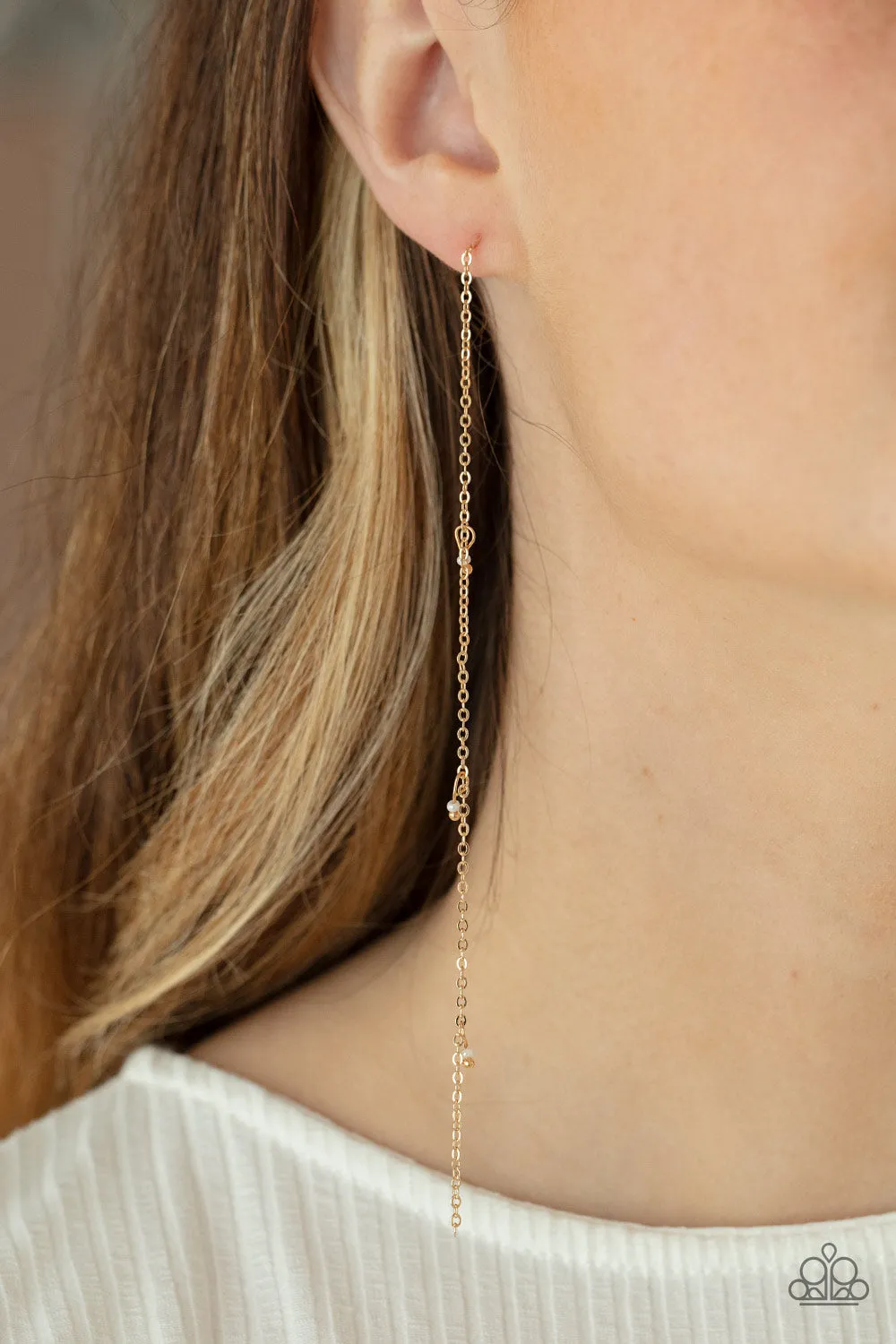 Dauntlessly Dainty - Gold Post Earring