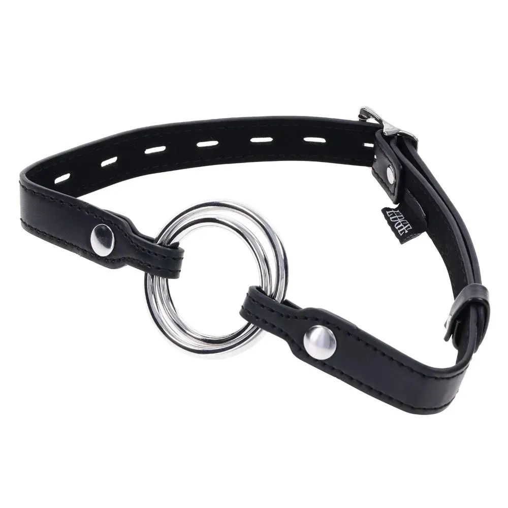 EDGE Interchangeable Ring Gag -  Mouth Gag Restraint with 2 Interchangeable Pieces