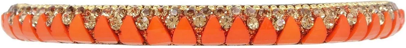 Efulgenz Indian Bangle Set Bollywood Style Rhinestone Crystal Bracelet Jewelry Set for Women.