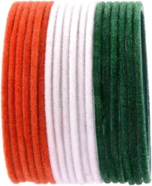 Efulgenz Metal Bangles for Women Indian Tricolor Color Multi- Bangle Set Dotted Bangle Bracelet Set Fashion Costume Jewelry Accessories for Women