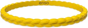 Enso Silicone Bracelet  Weave Stackable Bracelet - Hypoallergenic Rubber Wristband  Comfortable Flexible Band for Active Lifestyle - Medical Grade Silicone