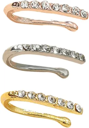 Fake Nose Ring Hoop Jewelry Set for Nose Piercing Jewelry Lovers Lightweight