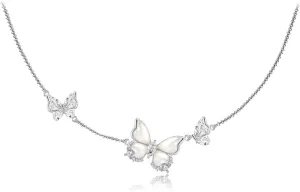 Fashion necklace, exquisite butterfly clavicle chain, temperament fringe butterfly necklace, butterfly pendant