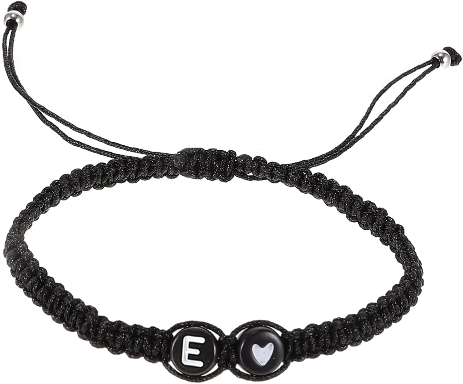 Fashionable Couples Bracelets Friendship Bracelet Beads Braided Rope Charm