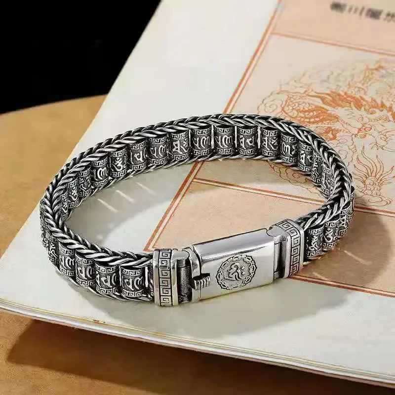 Fashionable Sterling Silver italian charm Men's for Bracelet Jewelry Chain 925 sterling silver original