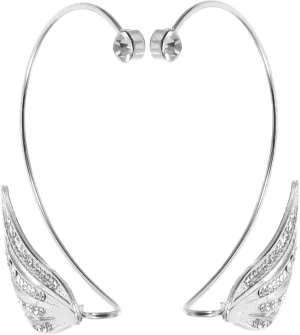 GALPADA Rhinestone Ear Cuff Earrings for Women Fashionable Ear Cuff Ornament Ear Accessories for Parties