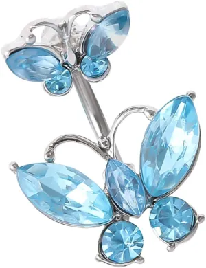 Gatuida Fashionable Geometric Belly Ring Simple Navel Jewelry Sanitary for Crop Top Outfit