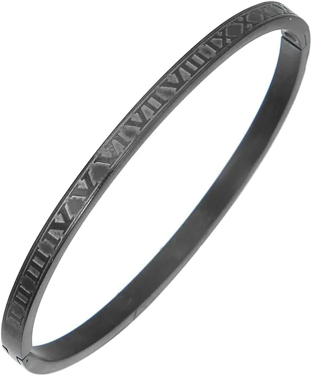 Gold Bangle for Women - 18K Gold Plated Stainless Steel Love Friendship Crystal Bracelets with Cubic Zirconia