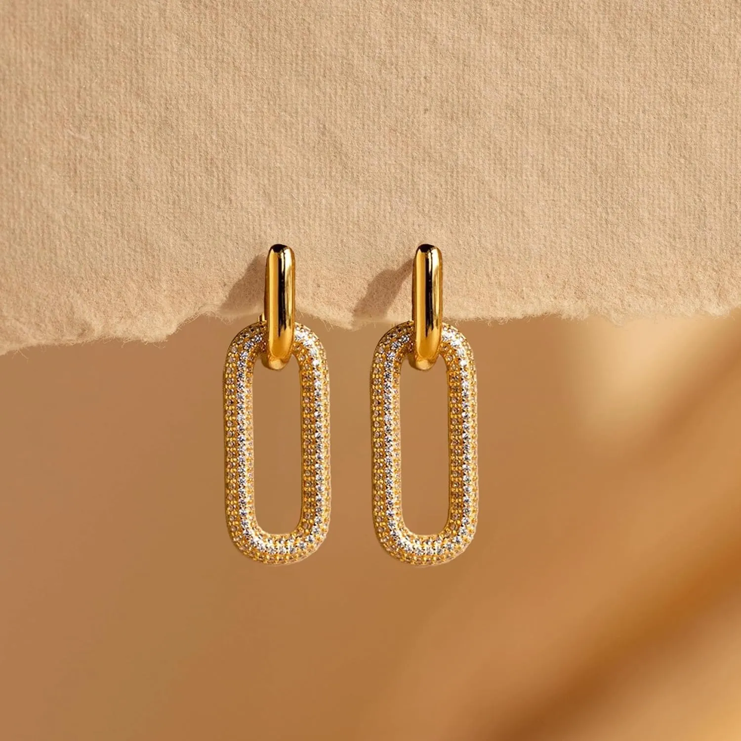 Gold Bow Earrings for Women Trendy, Cute Bow Stud Earring 14k Gold Plated Dainty Ribbon Pearl Bow Drop Dangle Earrings Hypoallergenic Gold Earrings Sparkly Christmas Earrings for Women Jewelry Gift