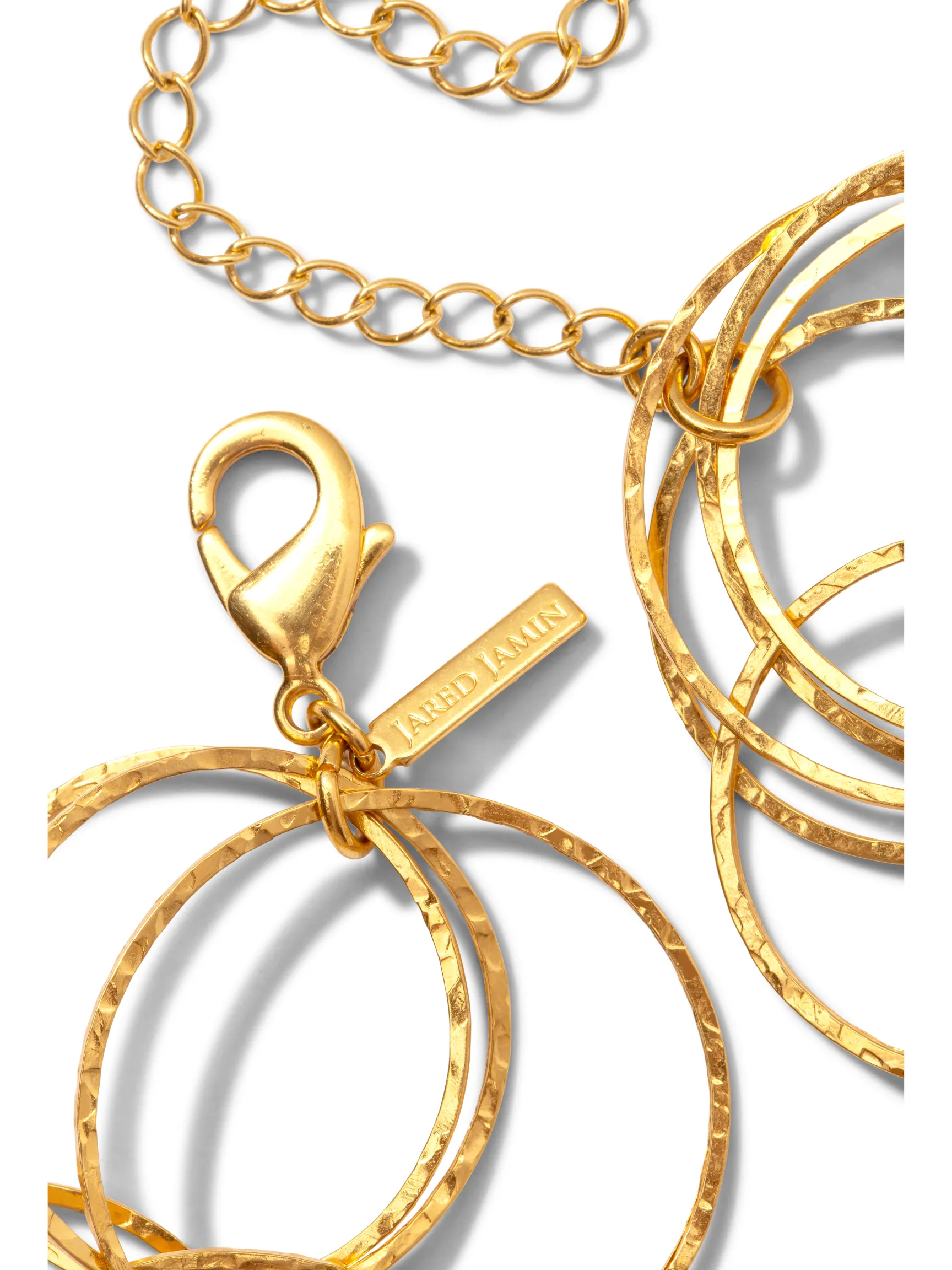 Gold Halo Lindy Links Layered Necklace
