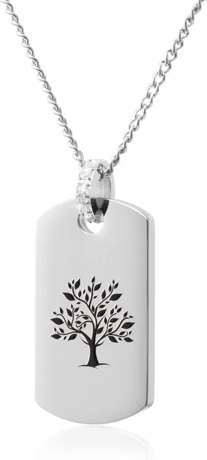 HOFOYA Birth Month Flowers Necklace - Charm Rose-Gold Engraved Flowers Pendant Inlaid With Zircon Necklace Birthday Jewelry Gifts for Women.