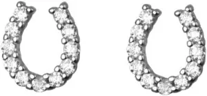 Horseshoe Lucky Real 925 Sterling Silver Small Mini Stud Earrings for Women Hypoallergenic Tiny Unique Lightweight Birthday Cartilage Piercing Fashion Dainty Jewelry