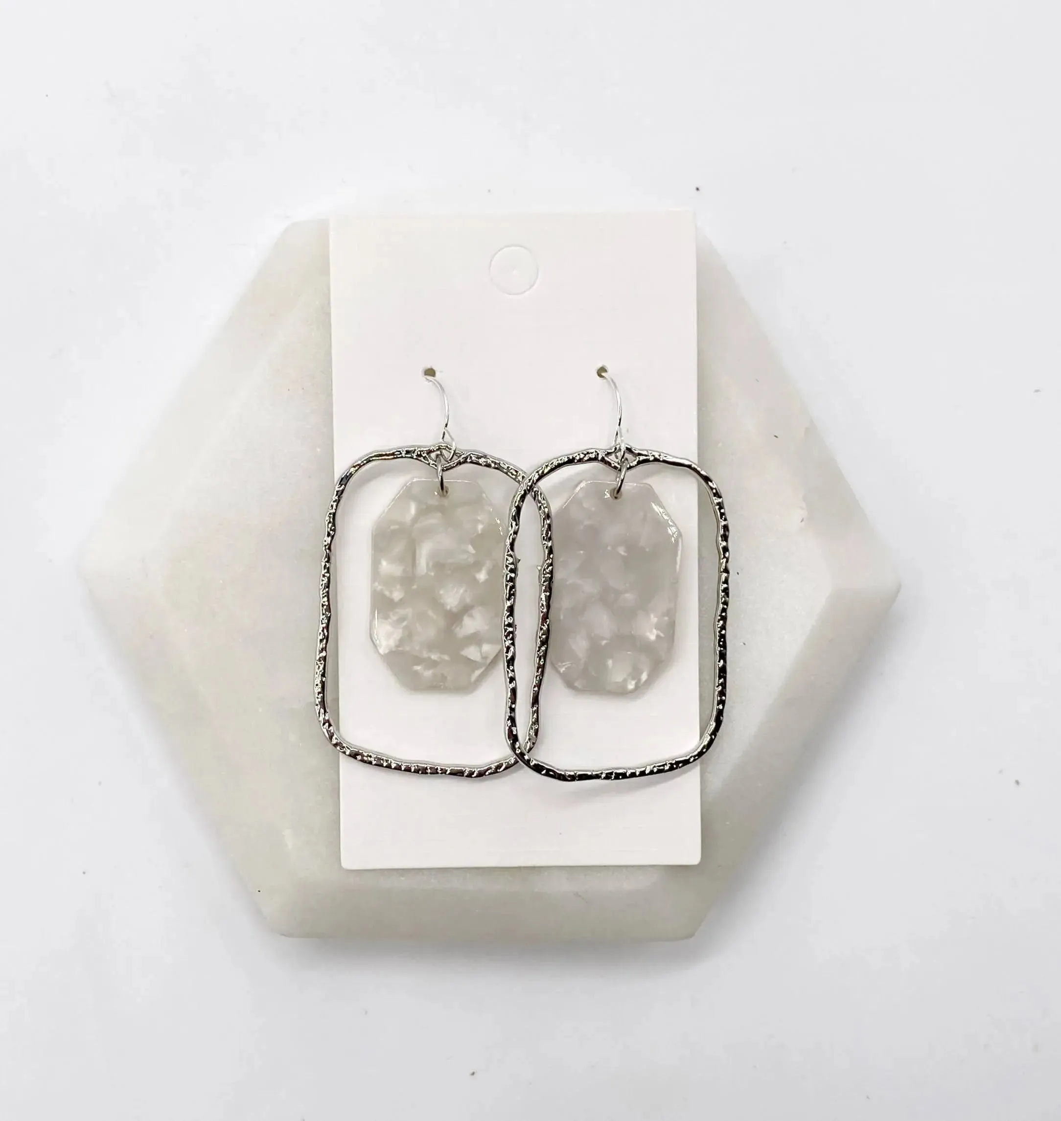 Ivory Chandelier Earrings - RESTOCK