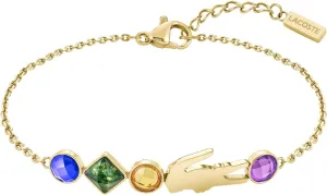 Lacoste Deva Women's Chain Jewelry Bracelet, Stunning Gemstones