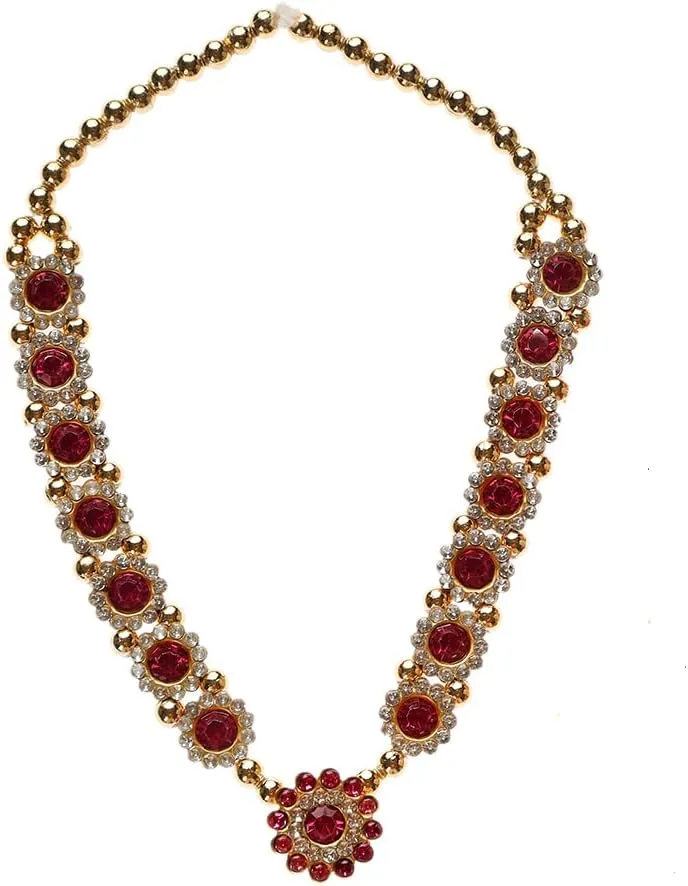 Laddu Gopal ji Jewellary Set, Stone Necklace, Kada Bangles kanha ji for God Idol, Garland Haar for God Murti Idols, Statue, Figurines
