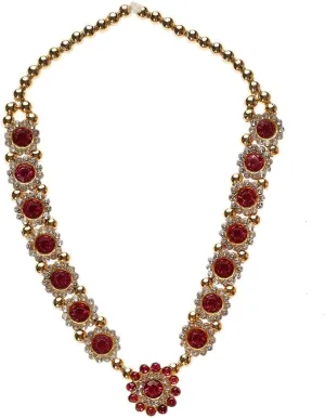 Laddu Gopal ji Jewellary Set, Stone Necklace, Kada Bangles kanha ji for God Idol, Garland Haar for God Murti Idols, Statue, Figurines