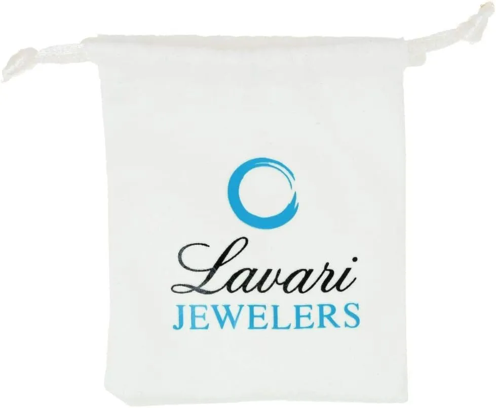 Lavari Jewelers 20 Gauge Straight Bone Nose Stud for Women or Men - 14k White or Yellow Gold 2 mm or 3 mm Cubic Zirconia Nose Ring - Unisex Hypoallergenic Nostril Piercing Jewelry - 20G Body Piercing