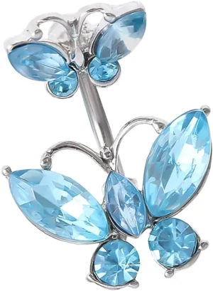LIFKOME 1pc Geometric Belly Nail Piercing Jewelry Fashionable Navel Ring Unique Navel Butt