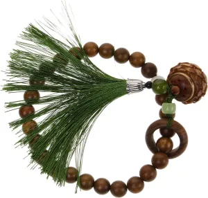LIFKOME Sachet Wood Beaded Prayer Beads Bracelet Fashionable Decorative Rosary Wristband for Men Women