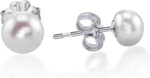 Limerencia Hypoallergenic F136 Pure Ttitanium Handpicked White Freshwater Cultured Pearl Earrings G23 Implant Grade Piercing Studs
