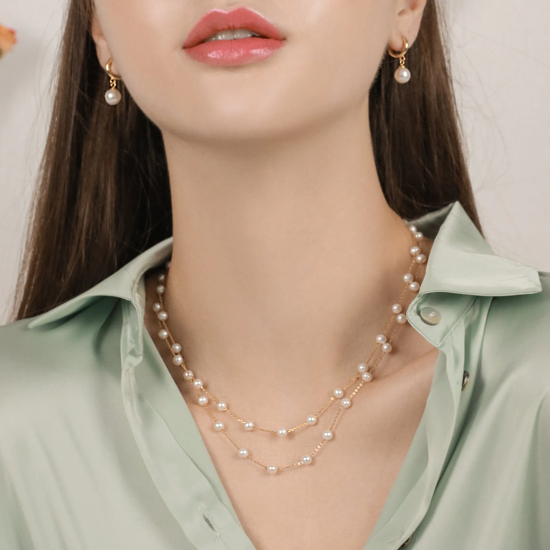 LUCILLE PEARL NECKLACE