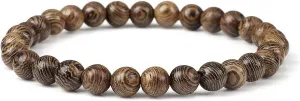 Men Vintage Bracelet Wooden Beads Meditation Prayer Buddha Stretch Bracelets Bangle Women Yoga Jewelry Gift