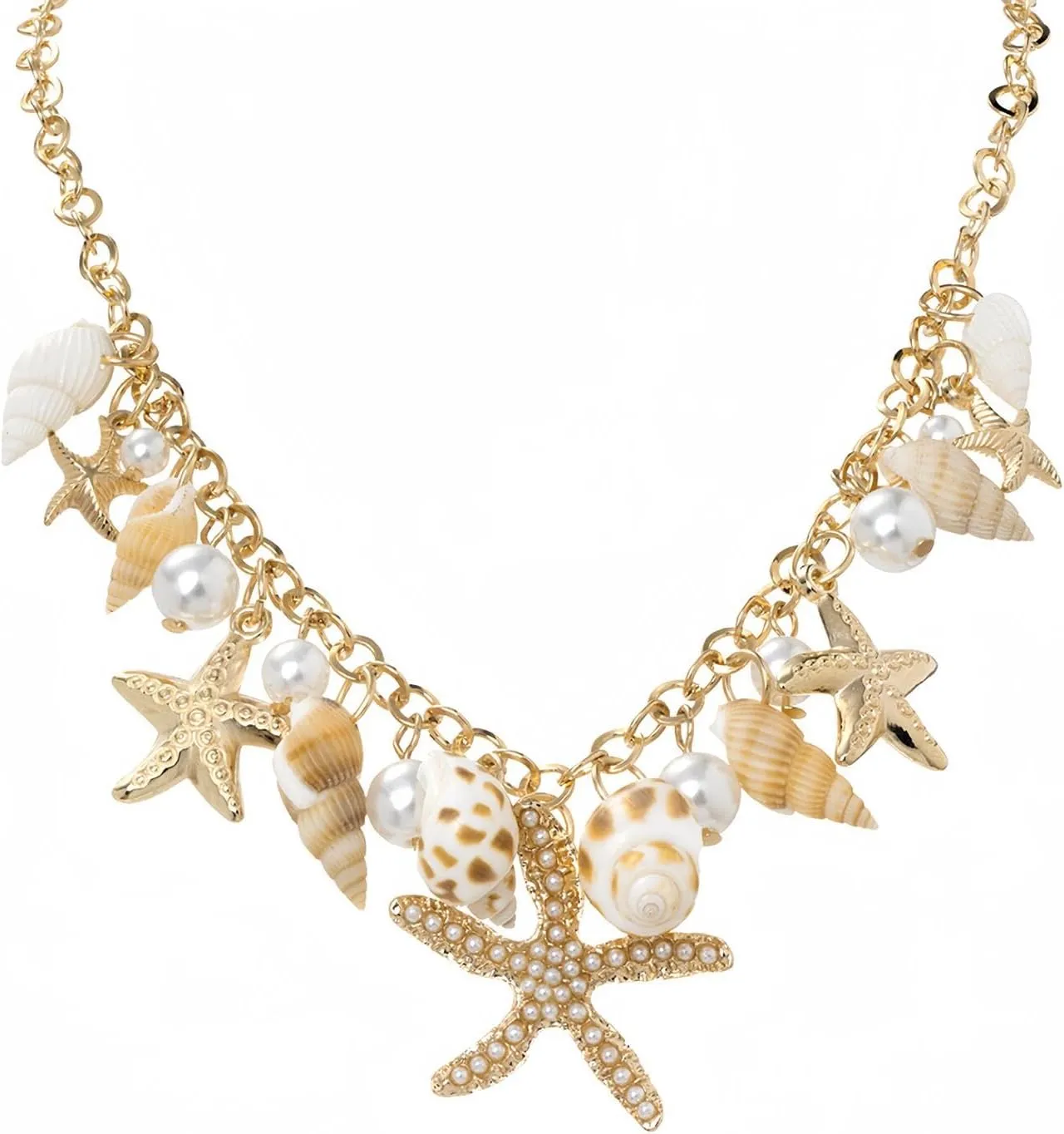 Mermaid accessories, Shell necklace, Mermaid necklace, Mermaid jewelry, Shell necklaces for women, Beach jewelry for women, Shell accessories for women, Mermaid necklace women, Mermaid shell necklace