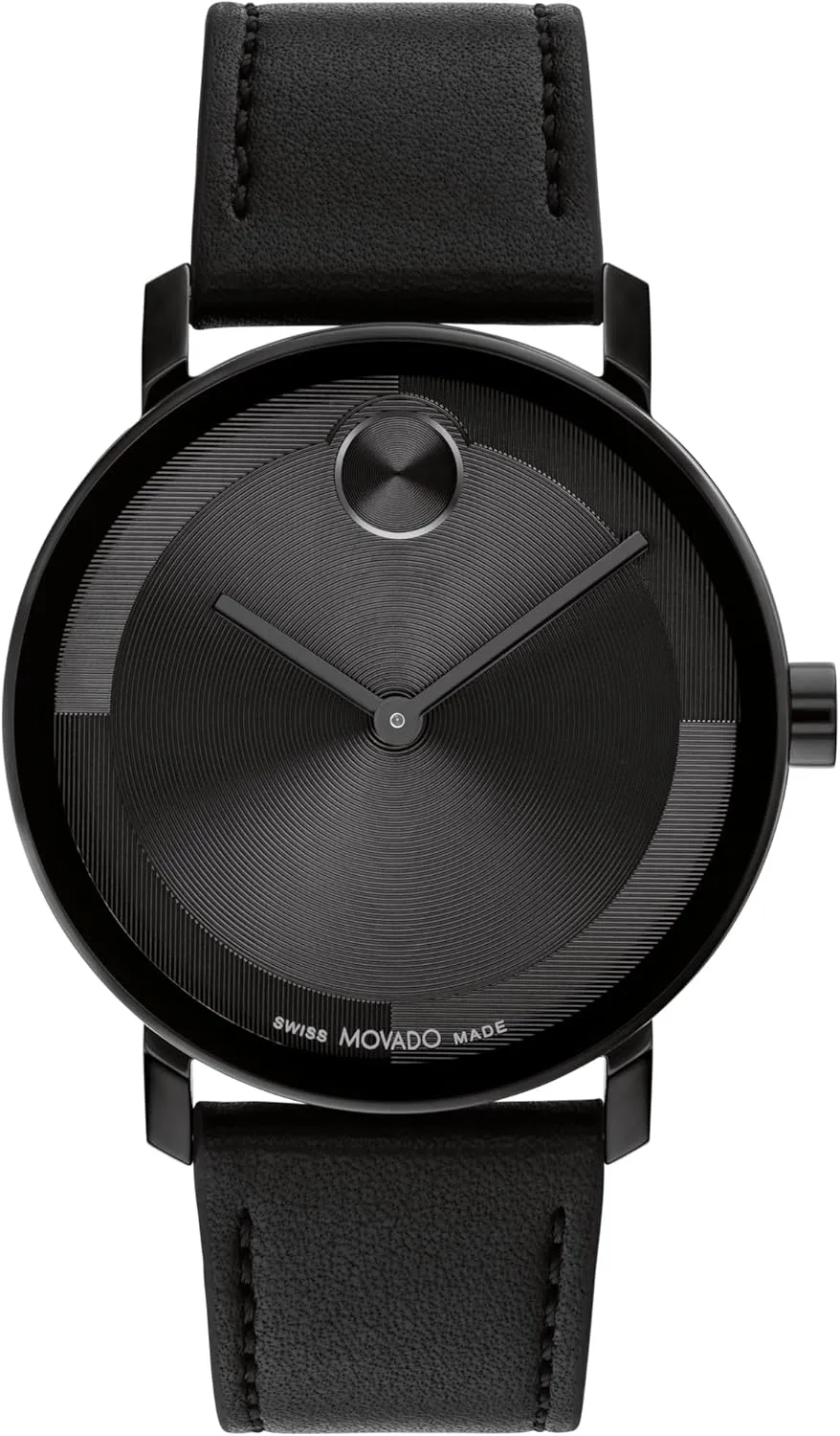 Movado Bold Evolution 2.0 Men's Watch - Swiss Quartz Movement, Nappa Leather Strap - 3 ATM Water Resistance - Luxury Fashion Timepiece for Him - 40mm