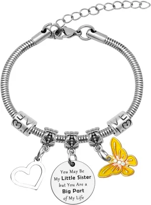 Mwphuy Sister Bracelet Gifts from Sister Friendship Gifts Sister Birthday Gifts from Sister Bracelet Appreciation Gifts for Women Best Friend Soul Sister Bestie Bangles Christmas Birthday Gifts