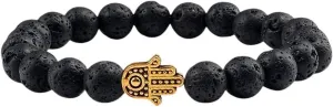 New 2026 Unisex Charms Men Black Lava Matte Beads Natural Volcanic Stone Bracelets Bangles Women Yoga Prayer Jewelry Gift Cute Hand Bracelet Fashion Trendy Accessories Creative For Women And Men