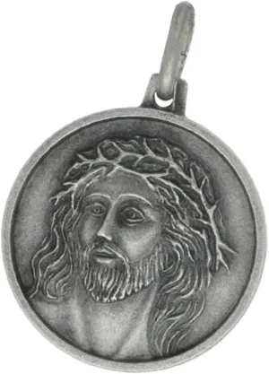 New Antique Finish Sterling Silver Jesus Crown of Thorns Pendant/Charm, Elegant Cute Unique Stunning Style Pretty jewerly perfect for any occasion SURR-R02386